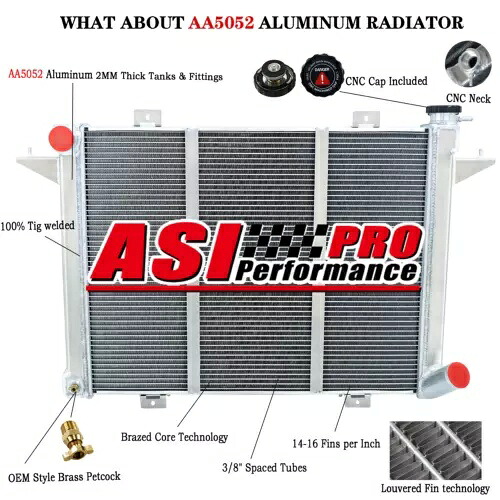 4 列ラジエーター 1989-1993 92 ダッジ D250 D350 W250 W350 5.9L ディーゼル カミンズ US 4Row Radiator For 1989-1993 92 Dodge D250 D350 W250 W350 5.9L Diesel Cummins US 【並行輸入品】｜カスタムパーツ WORLD倉庫