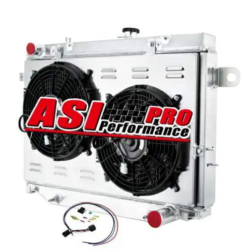 4 列アルミラジエーター & シュラウドファン 1998-2007 トヨタ ランドクルーザー 4.7L V8 米国用 4 ROW ALUMINUM RADIATOR&SHROUD FAN for 1998-2007 TOYOTA LAND CRUISER 4.7L V8 US 【並行輸入品】｜カスタムパーツ WORLD倉庫