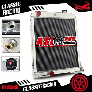 4 列アルミラジエーター John Deere 410B 410C 410D 415 510B 510C AT169770 に適合 4 Rows Aluminum Radiator Fits John Deere 410B 410C 410D 415 510B 510C AT169770 【並行輸入品】