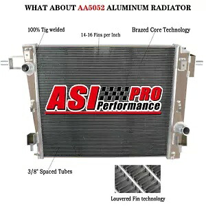 2 列アルミラジエーター 2008-2016 F-250 F-350 F-450 F-550 5.4L 6.2L /6.8L 米国用 2 Row Aluminum Radiator for 2008-2016 F-250 F-350 F-450 F-550 5.4L 6.2L /6.8L US 【並行輸入品】
