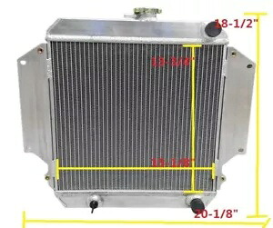 1981-1996 94 95 スズキシエラジムニーサムライ SJ410 SJ413 アルミラジエーター MT For 1981-1996 94 95 Suzuki Sierra Jimny Samurai SJ410 SJ413 Aluminum Radiator MT 【並行輸入品】
