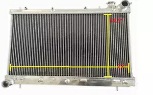 スバルフォレスター XT SG5 2.5L EJ255 ターボ 2004-2008 05 06 アルミラジエーター MT For Subaru Forester XT SG5 2.5L EJ255 Turbo 2004-2008 05 06 Aluminum Radiator MT 【並行輸入品】