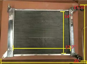 アルミラジエーター BMW ミニ One D クーパー R50 1.4D W17 ディーゼル A/C 2000-2006 AT Aluminum Radiator For BMW Mini One D Cooper R50 1.4D W17 Diesel A/C 2000-2006 AT 【並行輸入品】