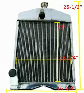4 行マッセイファーガソントラクター 35 TE20 TEA20 TO20 TO30 181623M91 MT ラジエーター 4 Row For Massey Ferguson Tractor 35 TE20 TEA20 TO20 TO30 181623M91 MT Radiator 【並行輸入品】