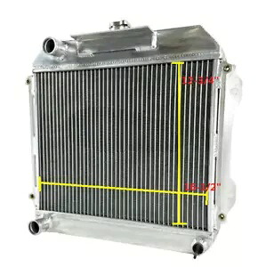 3 列フィット トヨタ カローラ TE21 TE27 TE28 1.6L I4 MT 1971-1974 アルミラジエーター 3 Row Fit Toyota Corolla TE21 TE27 TE28 1.6L I4 MT 1971-1974 Aluminum Radiator 【並行輸入品】