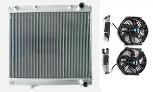 3 列アルミラジエーター + ファン 1995-2005 スズキ Grand Vitara SQ JLX 2.0 2.5 V6 用 3 Row Aluminum Radiator+Fans for 1995-2005 Suzuki Grand Vitara SQ JLX 2.0 2.5 V6 【並行輸入品】