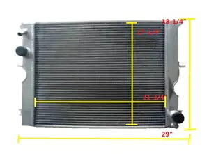 3列ラジエーター 1990-2016 ランドローバー ディフェンダー LD 2.2/2.4 TD4 用。 2.5 TD5 ディーゼル 3Row Radiator for 1990-2016 LAND ROVER DEFENDER LD 2.2/2.4 TD4; 2.5 TD5 DIESEL 【並行輸入品】|カスタムパーツ WORLD倉庫