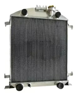 4 列アルミラジエーター 1928-1929 フォード V8 フラットヘッド 28 29 MT 4 Row Aluminum Radiator For 1928-1929 Ford V8 Flathead 28 29 MT 【並行輸入品】