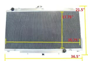 3 列アルミラジエーター日産パトロール Y61 GU 4.5L ガソリン TB45 マニュアル 1997-on 3Row Aluminium Radiator For Nissan Patrol Y61 GU 4.5L Petrol TB45 Manual 1997-On 【並行輸入品】