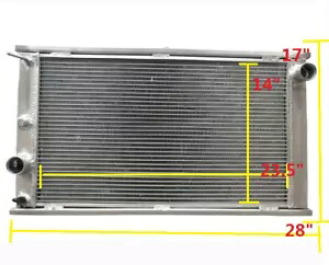 アルミラジエーター アルファロメオ アルフェッタ GTV6 2.5L 1979-1988 87 86 85 160HP用 Aluminum Radiator for Alfa Romeo Alfetta GTV6 2.5L 1979-1988 87 86 85 160HP 【並行輸入品】｜カスタムパーツ WORLD倉庫 69,575円