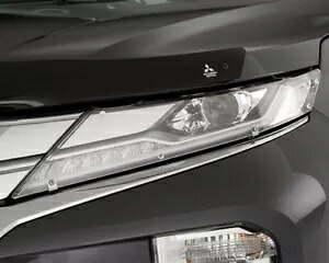 三菱純正パジェロスポーツヘッドライトプロテクター Genuine Mitsubishi Pajero Sport Headlight Protectors 【並行輸入品】|カスタムパーツ WORLD倉庫