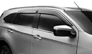 いすゞ純正 MU-X ウェザーシールド フロント&リアセット 2021年以降 Genuine Isuzu MU-X Weather Shields Front & Rear Set MY2021 Onwards 【並行輸入品】|カスタムパーツ WORLD倉庫