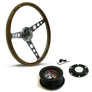 SAAS クラシックウッド 380mm ステアリングホイール & ボスキット フォード ファルコン XA 1972-1973用 SAAS Classic Wood 380mm Steering Wheel & Boss Kit For Ford Falcon XA 1972-1973 【並行輸入品】