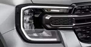 フォード レンジャー ラプター次世代ランプ サラウンド ヘッドライト マット ブラック ペア x2 Ford Ranger Raptor Next-Gen Lamp Surrounds Headlight Matte Black Pair x2 【並行輸入品】