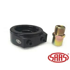 SAAS オイルアダプター サンドイッチプレート 10/05- BA BF FG FGX フォード ファルコン FPV オイルまたは温度 SAAS Oil Adapter Sandwich Plate 10/05- BA BF FG FGX Ford Falcon FPV Oil Or Temp 【並行輸入品】
