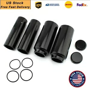 6 個上部下部フォークチューブカバーセットハーレーダイナ 2006-2017 2016 米国在庫に適合 6PCS Upper Lower Fork Tube Cover Set Fit Harley Dyna 2006-2017 2016 US STOCK 【並行輸入品】