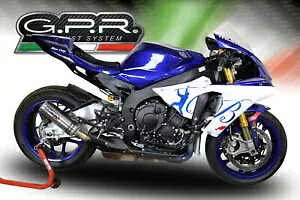 GPR エキゾースト ヤマハ YZF R1/R1-M 2015-2016 ホモログ スリップオン M3 チタン ナチュラル GPR Exhaust Yamaha YZF R1/R1-M 2015-2016 Homolog Slip-On M3 Titanium Natural 【並行輸入品】