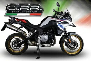 GPR エキゾースト BMW F850GS - アドベンチャー 2018-2019 ホモログ スリップオン GP Evo4 チタン GPR Exhaust BMW F850GS - Adventure 2018-2019 Homolog Slip-On GP Evo4 Titanium 【並行輸入品】