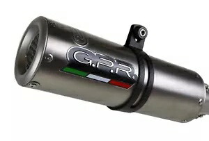 GPR エキゾースト アプリリア RSV4 1000 RF-RR 2015-16 レーシング スリップオン M3 チタン ナチュラル GPR Exhaust Aprilia RSV4 1000 RF-RR 2015-16 Racing Slip-On M3 Titanium Natural 【並行輸入品】