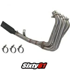 Voodoo エキゾースト GSXR 600 2001-2005 4:1 スズキ フルシステム ショーティー ブラック GSXR600 Voodoo Exhaust GSXR 600 2001-2005 4:1 Suzuki Full System Shorty Black GSXR600 【並行輸入品】