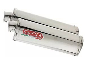 GPR エキゾースト ヤマハ XJR 1300 1999-2004 2005 2006 ペア スリップオン トリオバル DB キラー GPR Exhaust Yamaha XJR 1300 1999-2004 2005 2006 Pair Slip-On Trioval DB Killer 【並行輸入品】