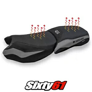 BMW R1250GS ADV 2019-2022 2023 2024 コンフォート ヒーター付きシート カバー Tappezzeria グレー BMW R1250GS ADV 2019-2022 2023 2024 Comfort Heated Seat Cover Tappezzeria Grey 【並行輸入品】|カスタムパーツ WORLD倉庫