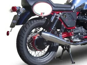 GPR エキゾースト Moto Guzzi V7 (I - II) レーサー 2010-2015 2016 デュアル スリップオン ビンタコーン GPR Exhaust Moto Guzzi V7 (I - II) Racer 2010-2015 2016 Dual Slip-On Vintacone 【並行輸入品】