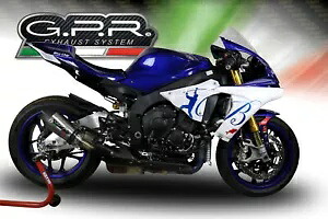 GPR エキゾースト ヤマハ YZF R1/R1-M 2015-2016 レーシング スリップオン GPE ANN チタン GPR Exhaust Yamaha YZF R1/R1-M 2015-2016 Racing Slip-On GPE ANN Titanium 【並行輸入品】