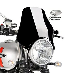 PUIG ユニバーサル ネイキッド スクリーン スズキ GSF バンディット 1200 1996 - 2006 ブラック 4112N PUIG UNIVERSAL NAKED SCREEN FOR SUZUKI GSF BANDIT 1200 1996 - 2006 BLACK 4112N 【並行輸入品】