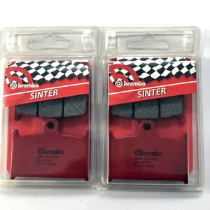 ブレーキパッド ブレンボ SA 焼結 2 ペア ヤマハ FZR 750 行 01 1989 - 1992- BRAKE PADS BREMBO SA SINTERED 2 PAIRS FOR YAMAHA FZR 750 R OW 01 1989 - 1992- 【並行輸入品】