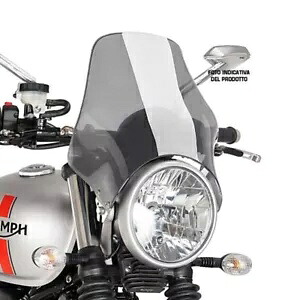 PUIG ユニバーサル ネイキッド スクリーン トライアンフ スラクストン 1200 RS 2020 - 2024 ライトスモーク用 PUIG UNIVERSAL NAKED SCREEN FOR TRIUMPH THRUXTON 1200 RS 2020 - 2024 LIGHT SMOKE 【並行輸入品】