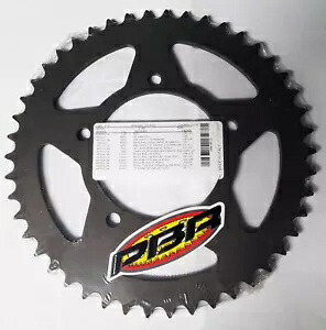 PBR リアスプロケット ERGAL ハード 520 ピッチ 45 T. アプリリア RSV 1000 R 2004 - 2008- PBR REAR SPROCKET ERGAL HARD 520 PITCH 45 T. FOR APRILIA RSV 1000 R 2004 - 2008- 【並行輸入品】
