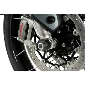 フォークバッファ PHB19 PUIG トライアンフ タイガー 850 スポーツ 2020 - 2023 ブラック 20382N- FORK BUFFER PHB19 PUIG FOR TRIUMPH TIGER 850 SPORT 2020 - 2023 BLACK 20382N- 【並行輸入品】