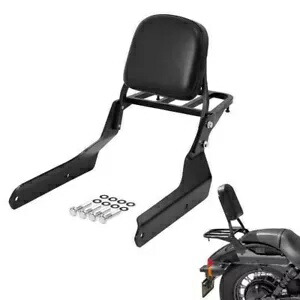 バックレストシーシーバー荷物ラック取り外し可能なリアホンダシャドウ 750 2010-2015 Backrest Sissy Bar Luggage Rack Detachable Rear For Honda Shadow 750 2010-2015 【並行輸入品】