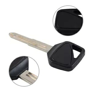 オートバイブランクノーカットキーブレードブラックホンダ CBR900RR CBR1100XX VTR1000F Motorcycle Blank Uncut Key Blade Black For HONDA CBR900RR CBR1100XX VTR1000F 【並行輸入品】