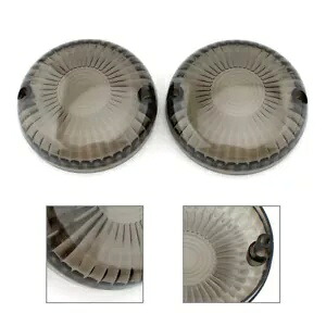 ペアターンシグナルライトランプレンズカバー ヤマハ V スター 650 1100 Vmax スモークゴーに適合 Pair Turn Signal Light Lamp Lens Cover Fit Yamaha V Star 650 1100 Vmax Smoke go 【並行輸入品】