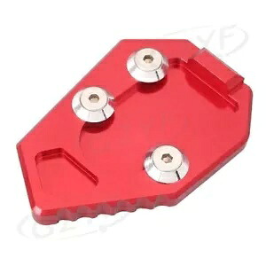 モーターフットサイドキックスタンド延長プレートパッドフィットホンダ CB1000 2008-2015 レッド Motor Foot Side Kickstand Extension Plate Pads Fit HONDA CB1000 2008-2015 Red 【並行輸入品】
