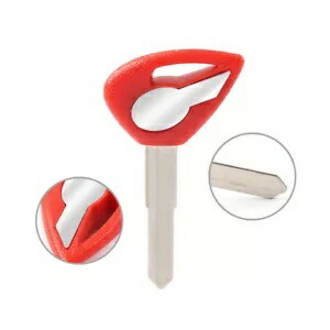 ブレードブランクイグニッションキーレッドフィットヤマハ VStar ドラッグスター XV1900 XVS 1300 950 400 Blade Blank Ignition Key Red Fit Yamaha VStar Drag Star XV1900 XVS 1300 950 400 【並行輸入品】