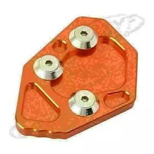 オートバイスタンドキックスタンドプレートパッド BMW K1200S/R K1300S/R オレンジ Enlarge Motorcycle Stand Kickstand Plate Pad For BMW K1200S/R K1300S/R Orange 【並行輸入品】