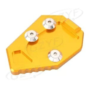 フットキックスタンド サイドスタンドパッド 延長プレート ホンダ CB1000 2008-2015 ゴールドに適合 Foot Kickstand Side Stand Pads Extension Plate Fit HONDA CB1000 2008-2015 Gold 【並行輸入品】
