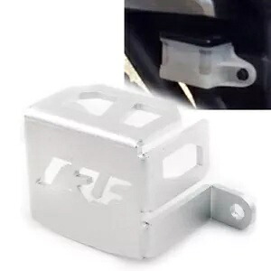 リアブレーキフルードリザーバーカバー ホンダ CRF1000L 2016-2017 シルバー Rear Brake Fluid Reservoir Cover For HONDA CRF1000L 2016-2017 Silver 【並行輸入品】
