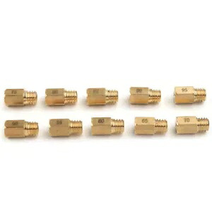 10 個キャブレターメインジェットフィット MIKUNI VM/TM/TMX AX100 50、55、60、65、70、75、80、85、ゴー 10PCS Carburetor Main Jet Fit MIKUNI VM/TM/TMX AX100 50,55,60,65,70,75,80,85, go 【並行輸入品】