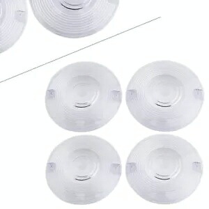 ハーレーダビッドソンエレクトラグライド用ターンシグナルライトインジケーターカバー クリアレンズ Turn Signal Light Indicator Cover for Harley Davidson Electra Glide Clear Lens 【並行輸入品】