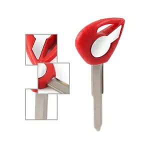 ブレードブランク点火キーレッドヤマハ VStar ドラッグスター XV1900 XVS 1300 950 400 Blade Blank Ignition Key Red For Yamaha VStar Drag Star XV1900 XVS 1300 950 400 【並行輸入品】