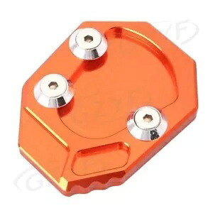 ヤマハ YZF-R1 2009-2015 2014 13 オレンジビッグサイドスタンドキックスタンドプレートパッド For Yamaha YZF-R1 2009-2015 2014 13 Orange Big Side Stand Kickstand Plate Pad 【並行輸入品】