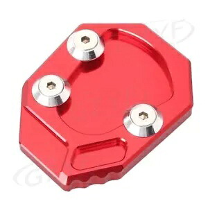 モーターキックスタンドサイドスタンドパッドヤマハ YZF-R1 2009-2015 2010 2011 2012 赤 Motor Kickstand Side Stand Pad For Yamaha YZF-R1 2009-2015 2010 2011 2012 RED 【並行輸入品】