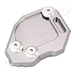BMW F800GS 2008-2014 2013 12 グレーサイドスタンドキックスタンドプレートパッドビッグ CNC For BMW F800GS 2008-2014 2013 12 Grey Side Stand Kickstand Plate Pad Big CNC 【並行輸入品】