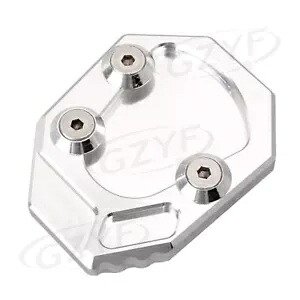 モーターキックスタンドサイドスタンドパッドフィットヤマハ YZF-R1 2009-2015 2010 2011 2012 シルバー Motor Kickstand Side Stand Pad Fit Yamaha YZF-R1 2009-2015 2010 2011 2012 Silver 【並行輸入品】