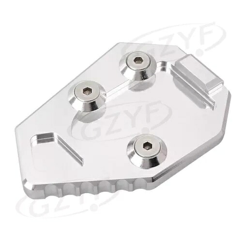 1Pc サイドスタンドキックスタンドプレートパッドビッグ CNC ホンダ CB1000 2008-2015 14 シルバー 1Pc Side Stand Kickstand Plate Pad Big CNC For HONDA CB1000 2008-2015 14 Silver 【並行輸入品】