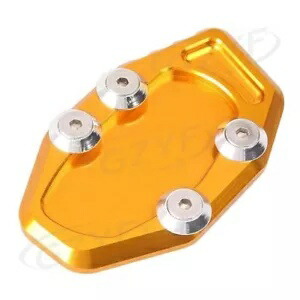 オートバイキックスタンドサイドスタンドプレートパッドフィットヤマハ YZF R3 2015 2016 ゴールド Motorcycle Kickstand Side Stand Plate Pad Fit YAMAHA YZF R3 2015 2016 GOLD 【並行輸入品】 50,600円